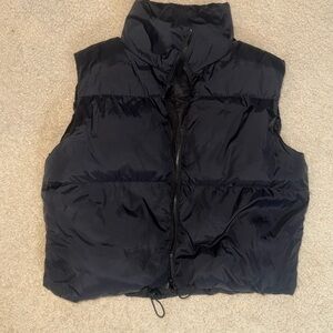 SHEIN Black Puffer Vest